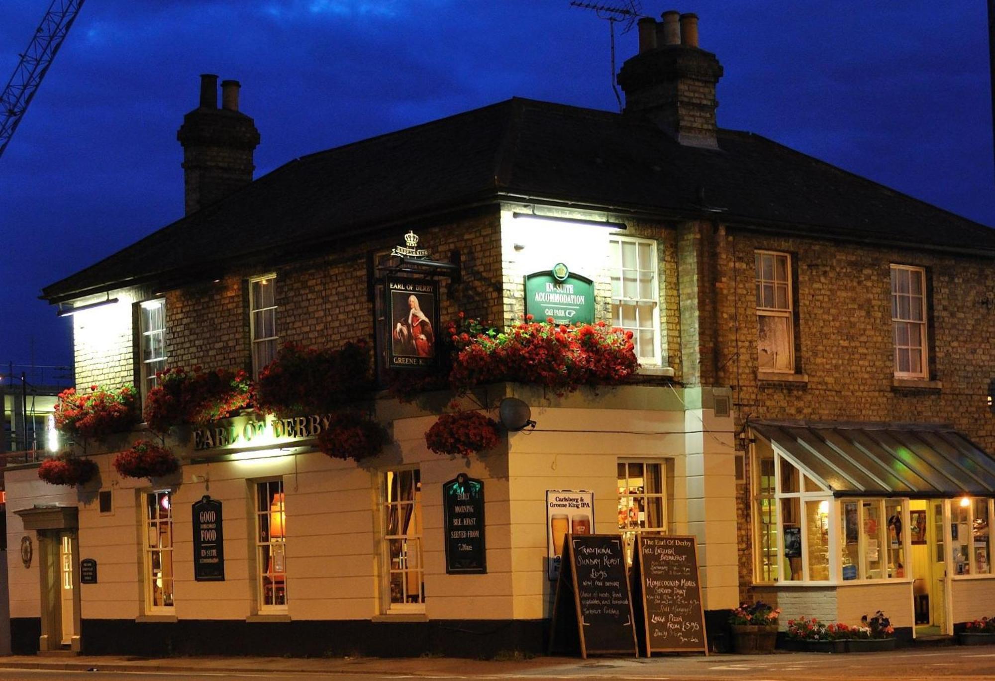 The Earl Of Derby Hotel Cambridge-i reptér Kültér fotó